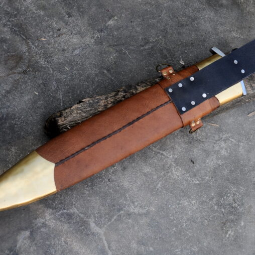 Celtic Leaf Sword Functional and Sharpened