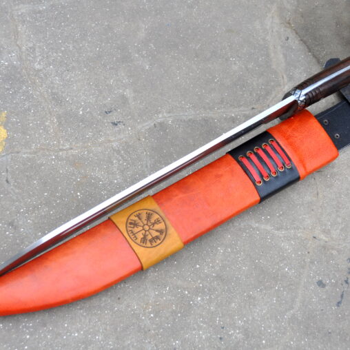 Germanic Seax Sword 5160 Spring Steel Blade
