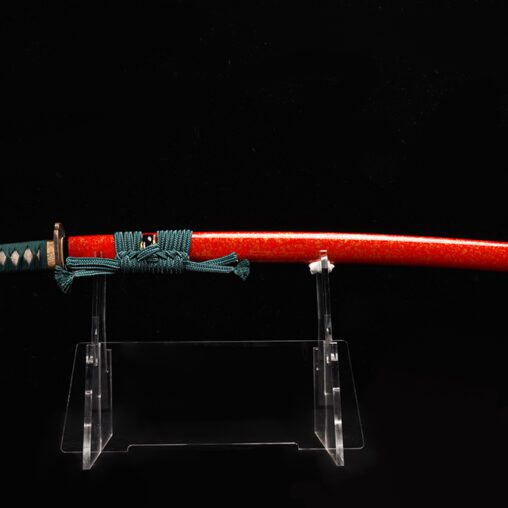 L6 Steel Katana: Mitsudomoe Motif – Model 3