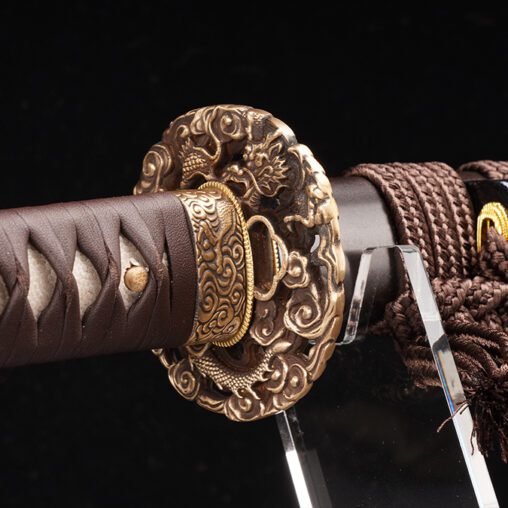 L6 Steel Katana: Japanese Dragon – Model 2