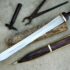 Mainz Gladius Sword with Dark Wood Hilt and Round Pommel