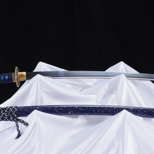 Nova Blue Samegawa 1095 Carbon Steel Bohi Katana