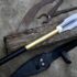 Fantasy Hunting Spear with Spring Steel Spearhead