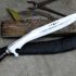 Kukri Knife with Blade Blade Finger Notch