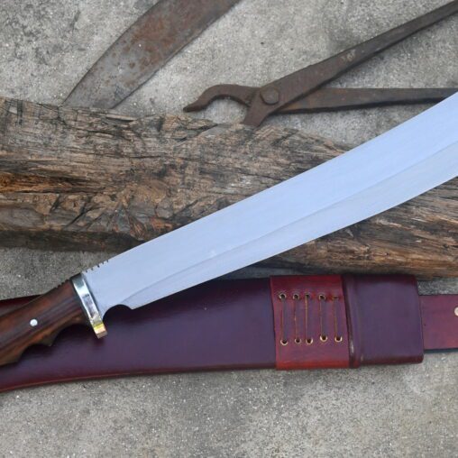 Malay Parang Machete with Finger Notch