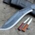 Farmer Kukri with Light Rosewood Handle Made for Survival Tasks