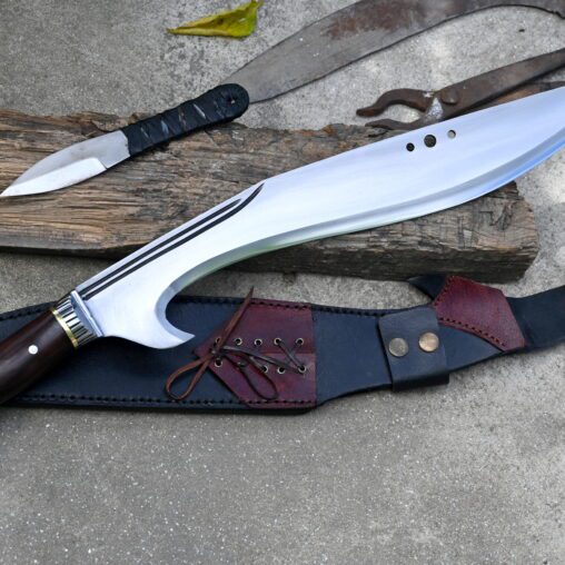 Jungle Machete MUK Kukri Knife with Hook Guard