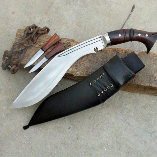 World War One (WWI) Gurkha Battle Kukri Knife with Heavy-Tip Blade