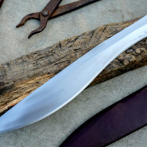 Functional Machete with Kopis/Falcata Features