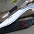 Jungle Machete MUK Kukri Knife with Hook Guard