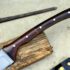 Two-Handed Machete with Rosewood Handle
