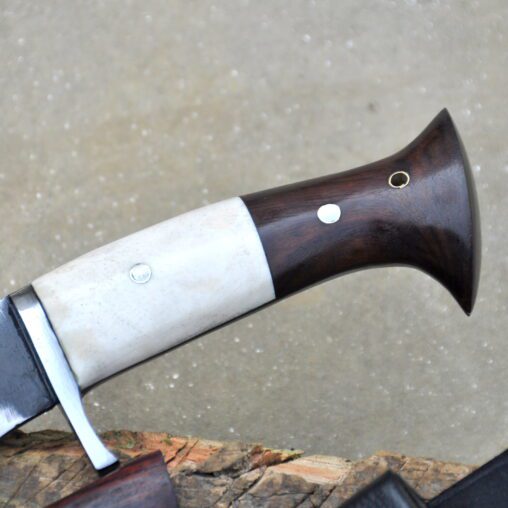 Tiger Survival Kukri Machete with Karda & Chakmak  and Leather Scabbard