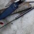 Fantasy Spear Ringed Pommel Leather Handle and Steel Blade Prongs