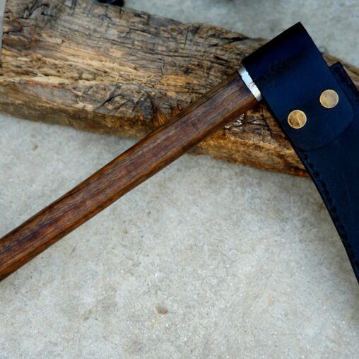 Sharpened Kama Knife with Long Sickle Blade