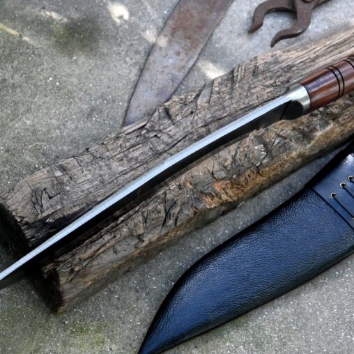 Farmer Kukri – Darkened Carbon Steel Blade