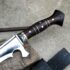 Kukri Knife with Blade Blade Finger Notch