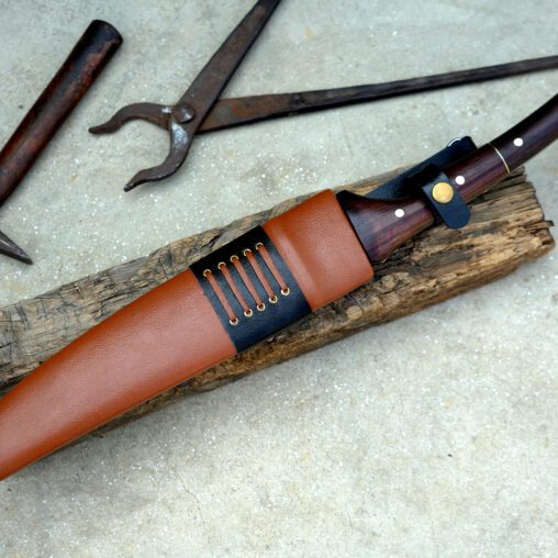 Two-Handed Machete with Rosewood Handle