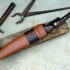 Two-Handed Machete with Rosewood Handle