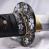 Nova Black Triple Chevron Black Samurai Katana Sword