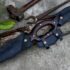 Vajra Mushti Knife – 5160 Spring Steel Blades & Rosewood Handle