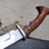Jungle Machete with Cross-Pattern Rosewood Handle