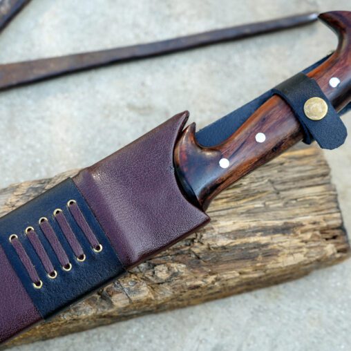 Functional Machete with Kopis/Falcata Features