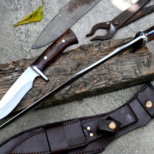 Three-Pronged Kukri Machete with MUK Knife