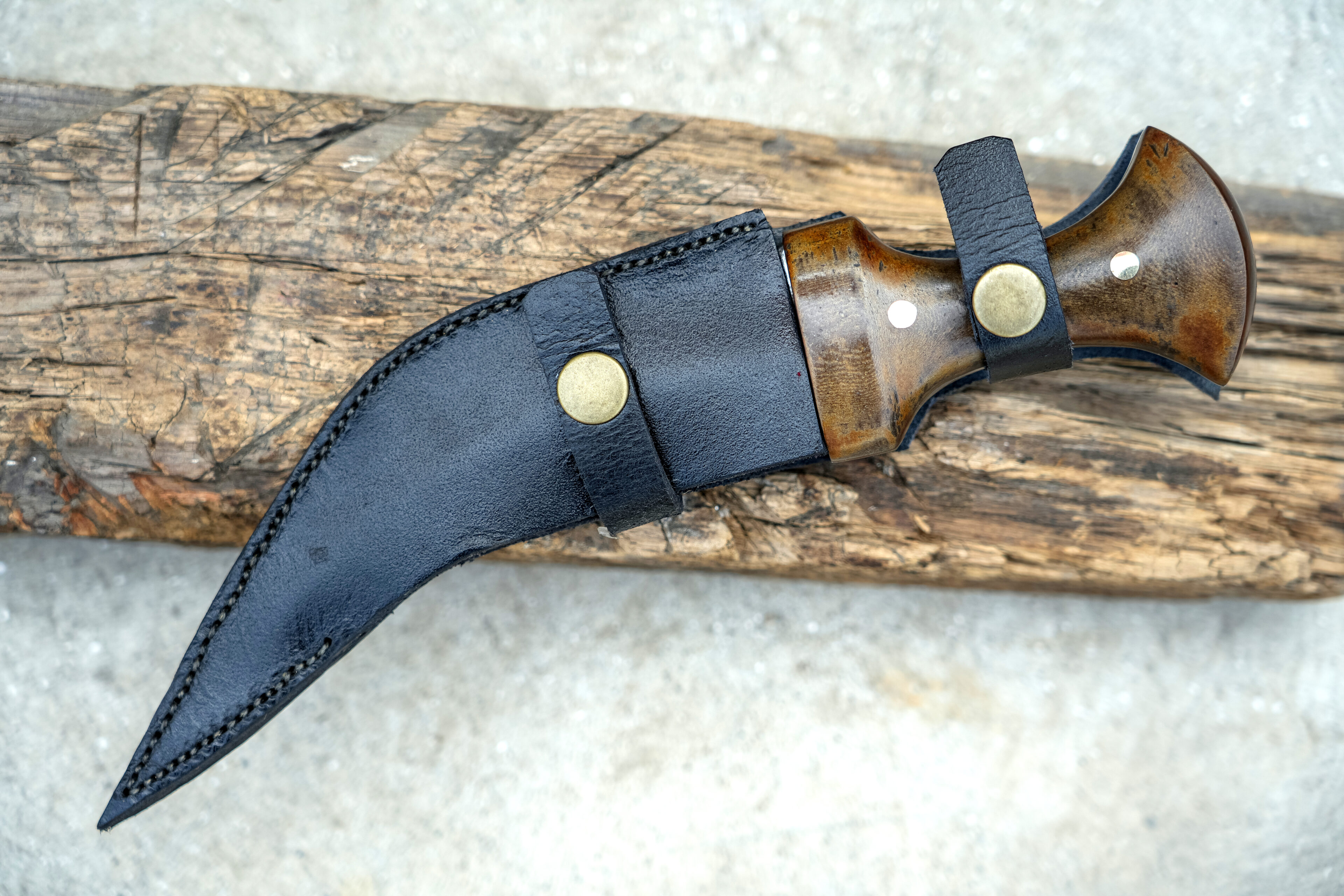 Yemeni Jambiya Dagger Horn Handle & Functional