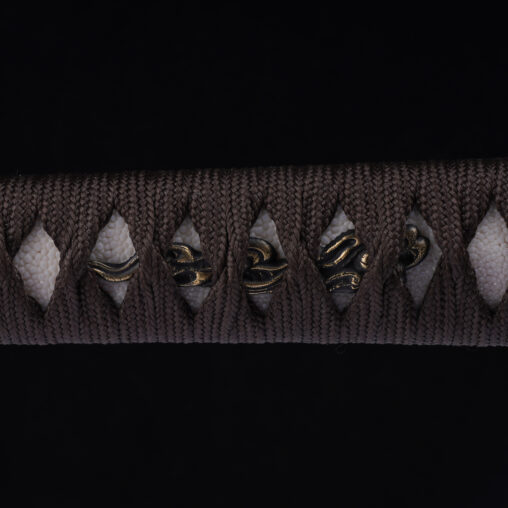 Nova 9260 Steel Khaki Kanmuriotoshi – Zukuri Woman Warrior Katana