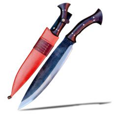 Barong Machete Leaf Shape Blade 5160 Spring Steel