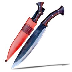 Barong Machete Leaf Shape Blade 5160 Spring Steel