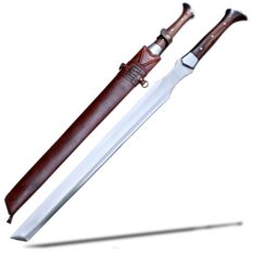 Japanese Tanto Machete Straight Double-Edge Blade