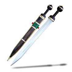 Mainz Gladius Sword with Dark Wood Hilt and Round Pommel