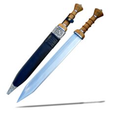 Gladius Sword Natural White Wood Handle