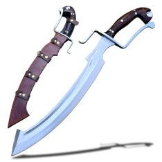 Functional Khopesh Machete with Protective Guard