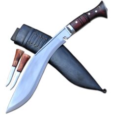 Handmade Nepalese Kukri Knife with Chakmak & Karda for Outdoor Activities