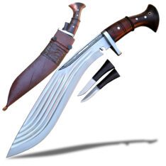 Chirra Kukri - Heavy Duty Gurkha Knife with Fullers