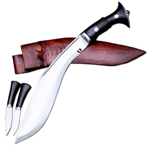 Survival Kukri with Heavy Carbon Steel Blade