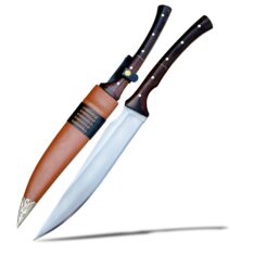 Two-Handed Machete with Rosewood Handle