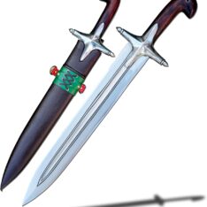 Middle Eastern Scimitar Turkish/Persian Dagger with Pistol Grip