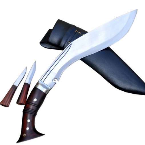 World War One (WWI) Gurkha Battle Kukri Knife with Heavy-Tip Blade