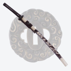 Nova 9260 Steel Khaki Kanmuriotoshi - Zukuri Woman Warrior Katana