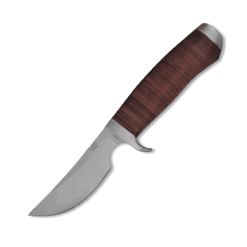 Impala – Stacked Leather Handle and Trailing Style Blade