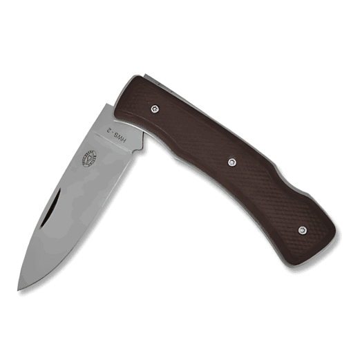 Padre – Lockback Folder & Stabilized Leather Handle
