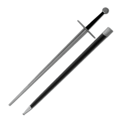 Tinker Bastard Sword, Blunt - Oakeshott Type XVIIIA