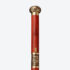 Red Dragon Cloud Round Pommel Cane Sword | Redwood and Folded Steel