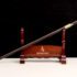 Lotus Flower Pommel Straight Cane Sword with a Jian Blade