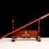Elegant Red Dragon Cane Sword with Round Pommel