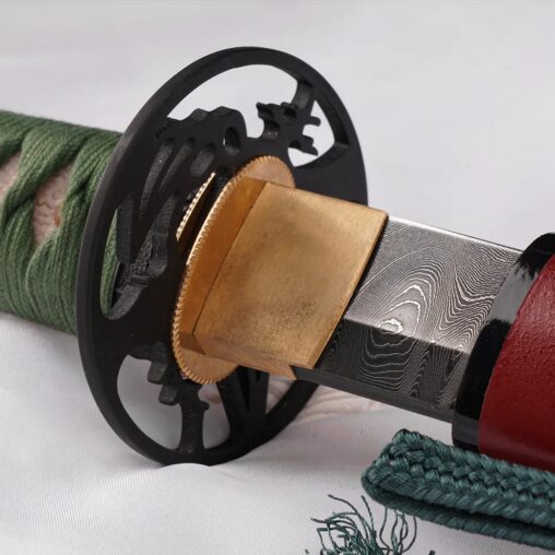 Japanese Damascus Katana Sword – Battle Ready