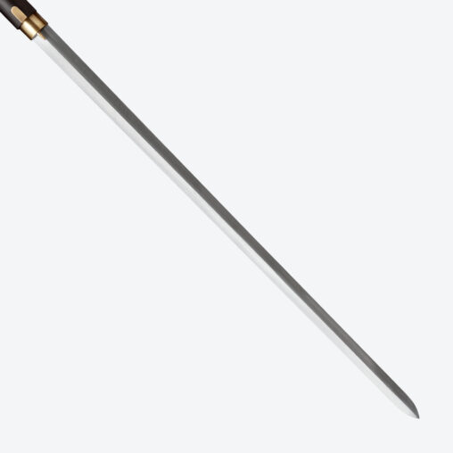 Derby Handle Dragon Cane Sword | Ebony Darkwood and Folded Steel